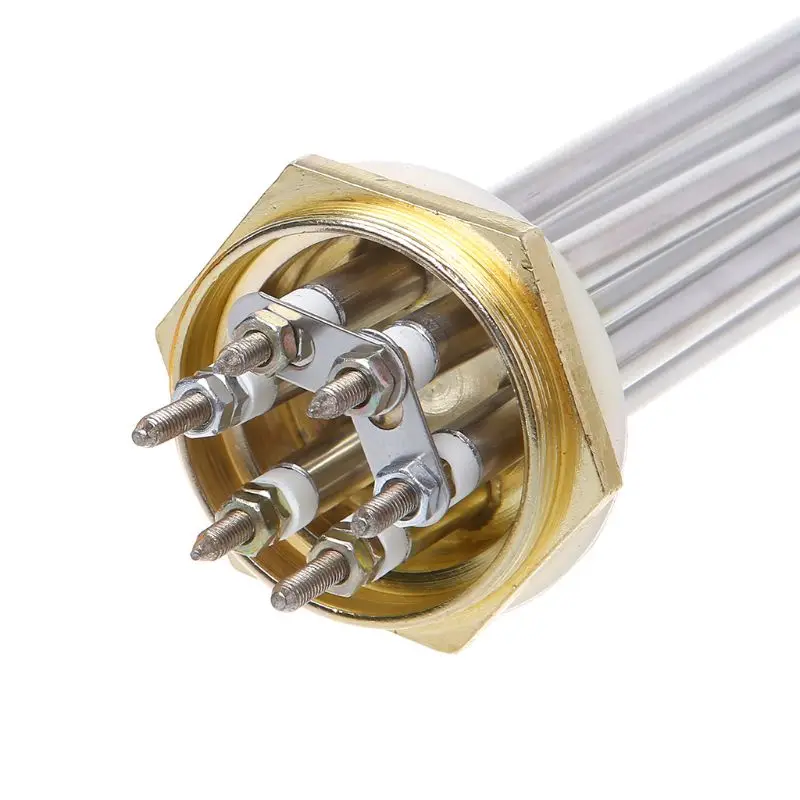 Serbatoio dell'acqua DN40 tubo di riscaldamento scaldabagno elemento di immersione elettrico energia dell'aria