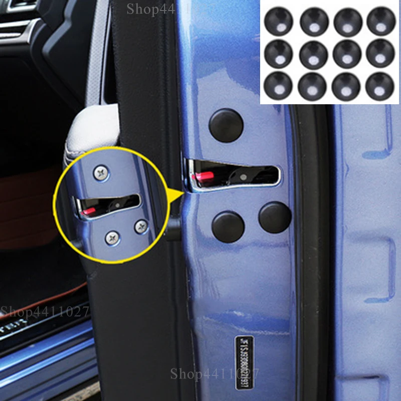 Car Door Lock Screw Protection Stickers Covers Accessories for Lexus CT200h ES250 ES300 ES300h ES330 LS400 LS430 LS460 GX460