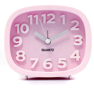 New arrivel child kids mute small alarm clocks fashion lazy silent alarm clock cute design