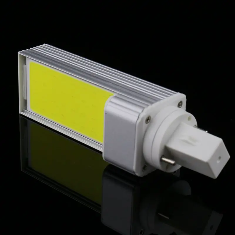 

led G24 E27 COB Light 7W/9W/12W White/ Warm White COB Led Bulb Lamp 85-265V Spotlight Horizontal Plug Light