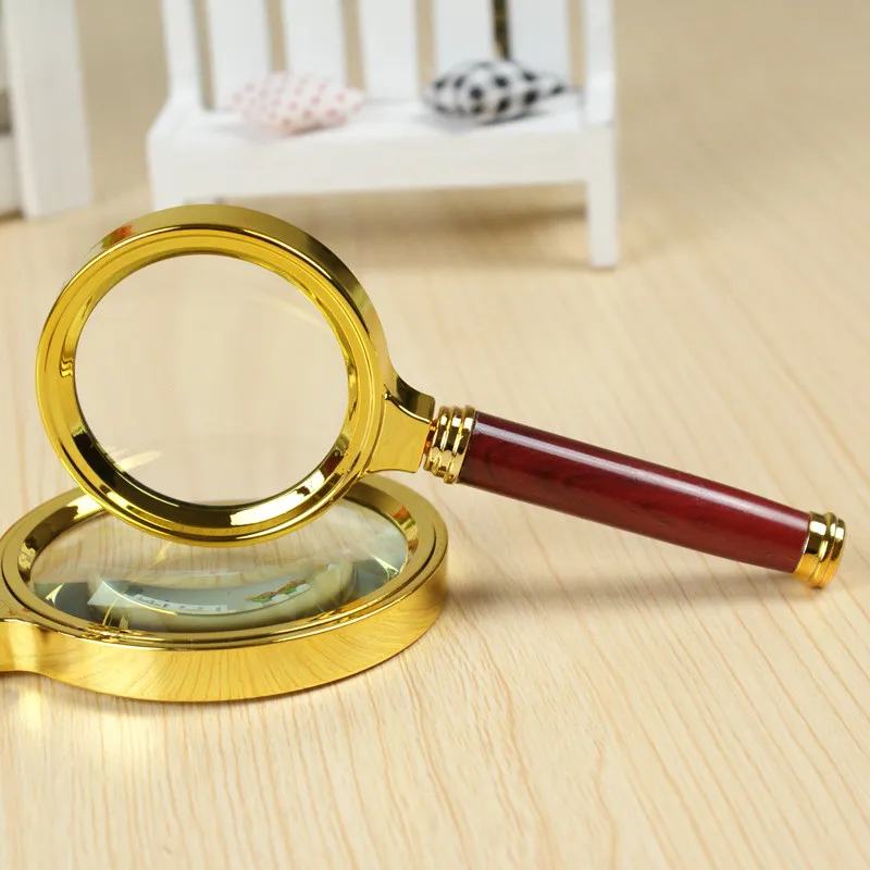 10Times Removable Magnifier For Reading Handheld Magnifying Glass Lupa De Aumento Vergrootglas