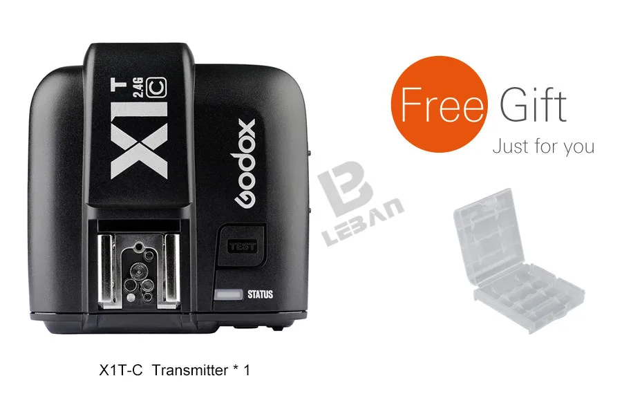Godox X1T-C ttlワイヤレス送信機 (caneosシリーズカメラ用