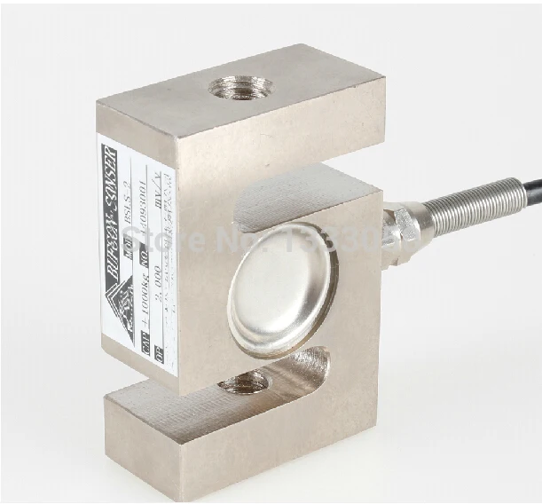 

S TYPE Beam Load Cell Scale Sensor Weighting Sensor 1000kg/22CWT With Cable asdsa