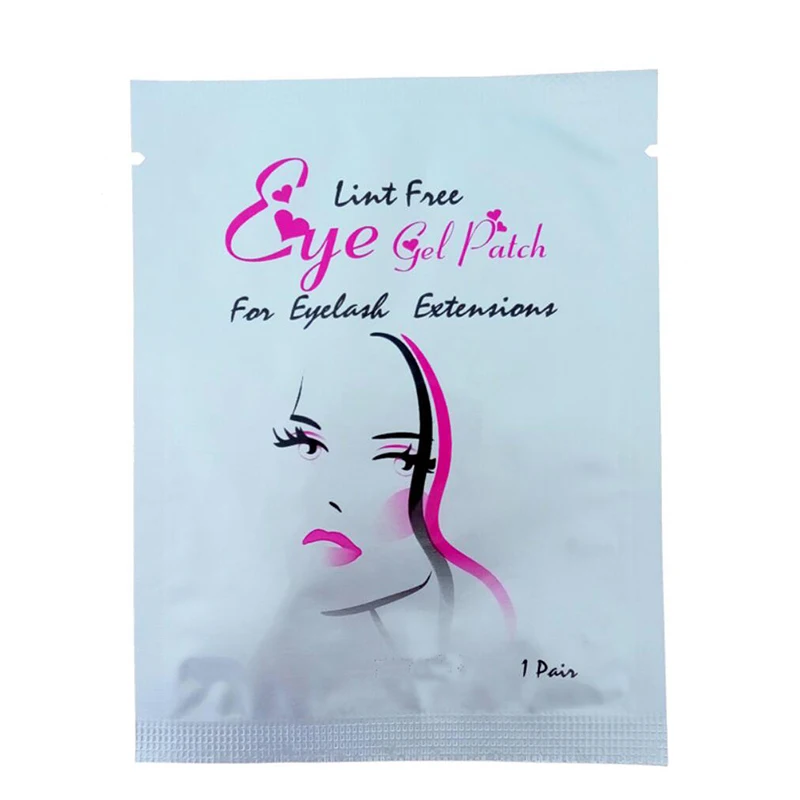 30/50/100pairs/Lot  Silk Eye Pads, Under Eye Patch,Eyelash Extension Lint Free Eye Pads from South Korea Free Shipping