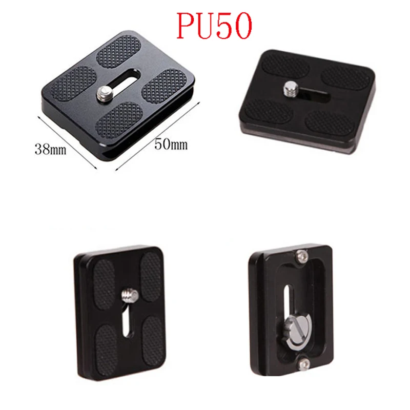 Đa Năng Chân Máy Monopod Vít 1/4 Inch PU40 PU50 PU60 PU70 PU100 Camera Phụ Kiện