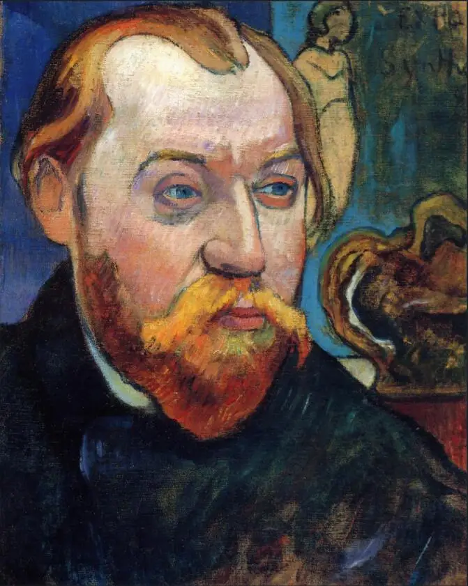 High quality Oil painting Canvas Reproductions Portrait of Louis Roy (1893)  by Paul Gauguin hand painted