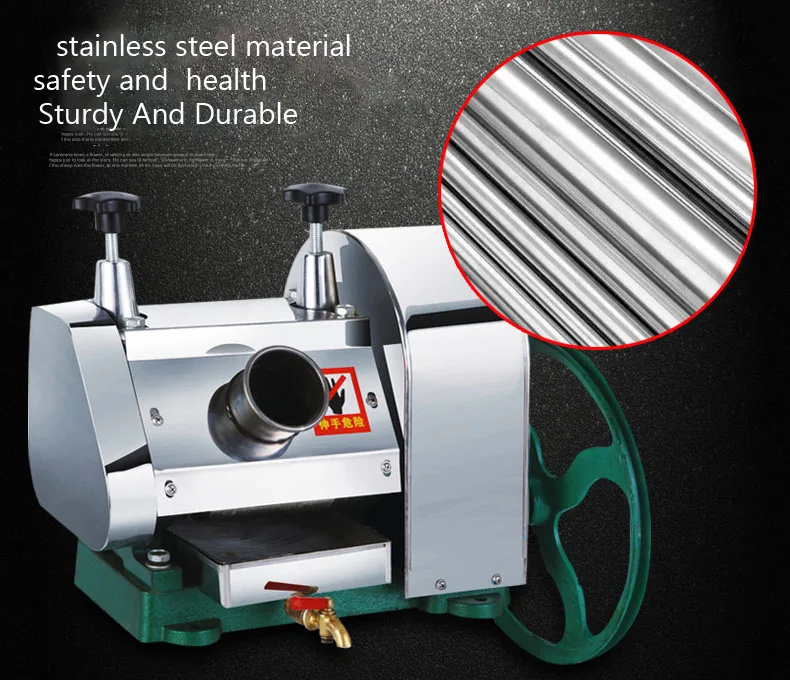 LC-SY01 cầm Tay thép không gỉ máy tính để bàn máy mía, mía-nước trái cây ép, mía crusher, Mía máy ép trái cây