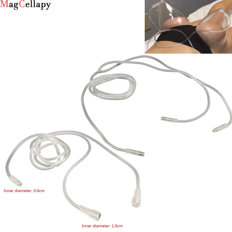 Connecting Tubes For Vacuum Massage Therapy Machine Enlargement Pump Lifting Breast Enhancer Massager Cup