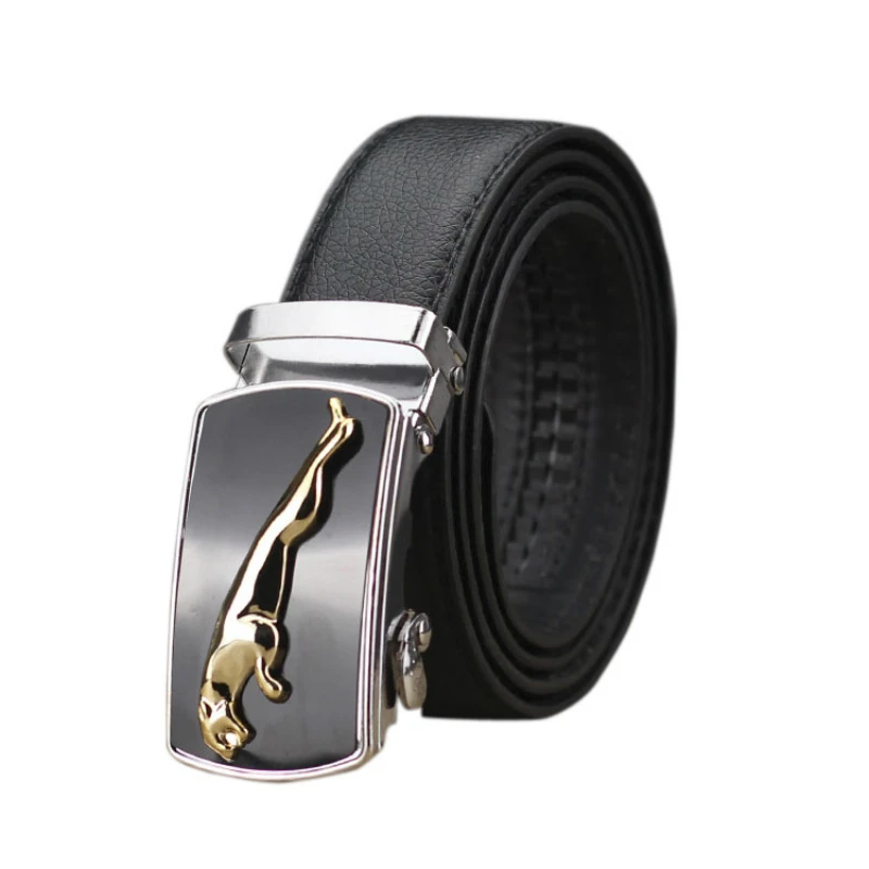 Hot selling Men belt fashion pu Alloy Automatic buckle belt business affairs casual decoration belt men's belts luxury brand