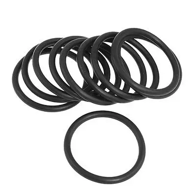 10 pçs preto nitrilo borracha o anéis nbr selo ilhós 48mm x 58mm x 5mm