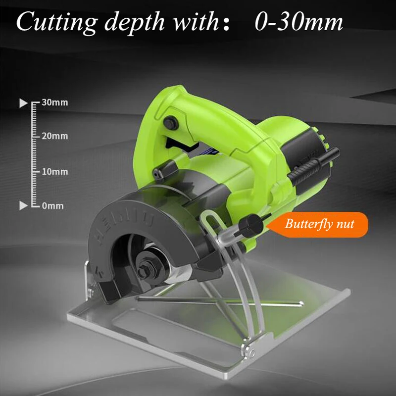 Sierra Circular eléctrica para carpintería Cortadora De Madera máquina de mármol multifunción para cortar azulejos de madera y Metal