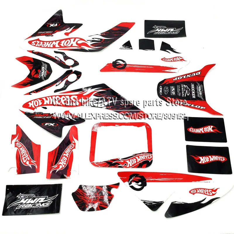 3M Decals Stickers Graphics SSR Pitpro SDG Thumpstar DHZ CRF50 Pit Dirt Bikes