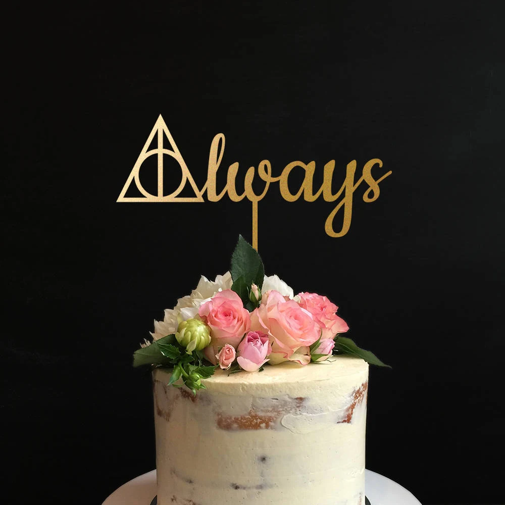 Topo Personalizado de Cake Always: A Melhor Escolha para Decoração de Casamento e Aniversário com Toque Único