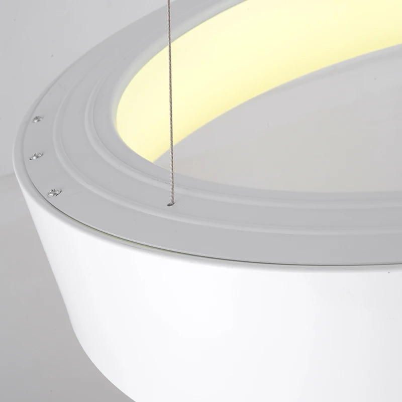 45cm round led lamp restaurant living room hotel hall office dining room Chandelier hanging light pendant lamp household suspend