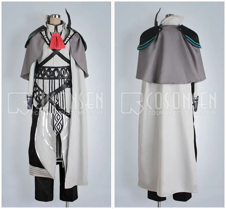 COSPLAYONSEN Final Fantasy XIII Brigadier General Cid Raines Cosplay Costume All Size