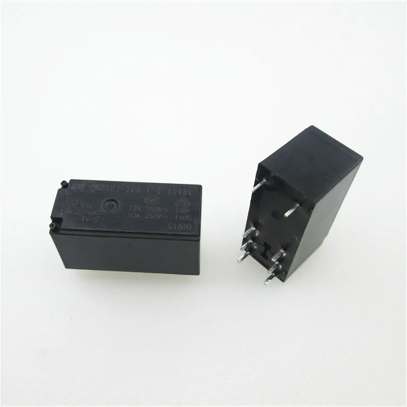 Imagem -02 - Hot Novidades Relé 5072ch-f-c 12vdc 845hn-2c-c 12vdc 507-2ch-f-c 12vdc 12vdc Dc12v 12v 12a 250vac Dip8
