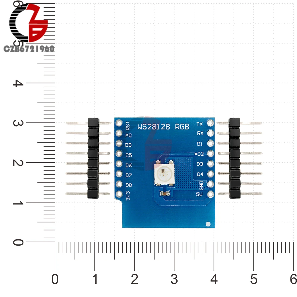 WEMOS D1 MINI WS2812B Voll Farbe RGB LED Schild ESP8266 Board Für Arduino