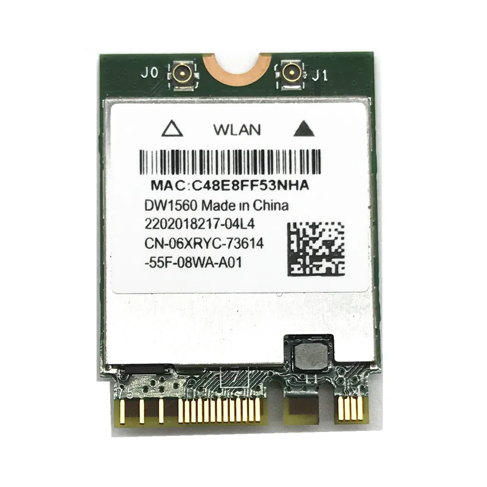 BCM94352Z DW1560 M.2 Wifi Adapter Wireless Card 1200Mbps 802.11Ac 2.4Ghz/5G Bluetooth 4.0 NGFF Card For Mac OS