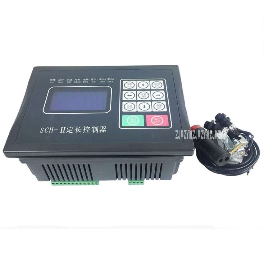 SCH-II Microcomputer Fixed Length Controller Programmable Position Length Controller For Bag Making Machine 220V 0010.0-5000.0mm