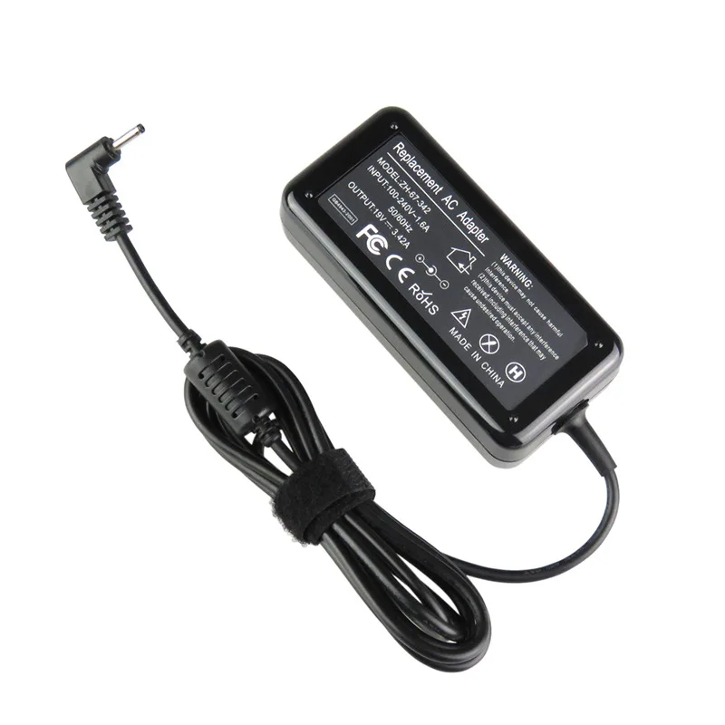 19 فولت 3.42A 3.0X1.0 مللي متر محول التيار المتردد شاحن محمول امدادات الطاقة لشركة أيسر Chromebook 15 14 13 11 R11 CB3 و Asus المحمول