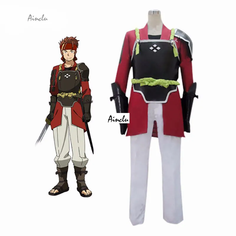 Ainclu Anpassen Freies Verschiffen Cosplay Anime kostüm Rot Schwert Art Online Salamander Klein Cosplay Kostüm Für Erwachsene kostüm