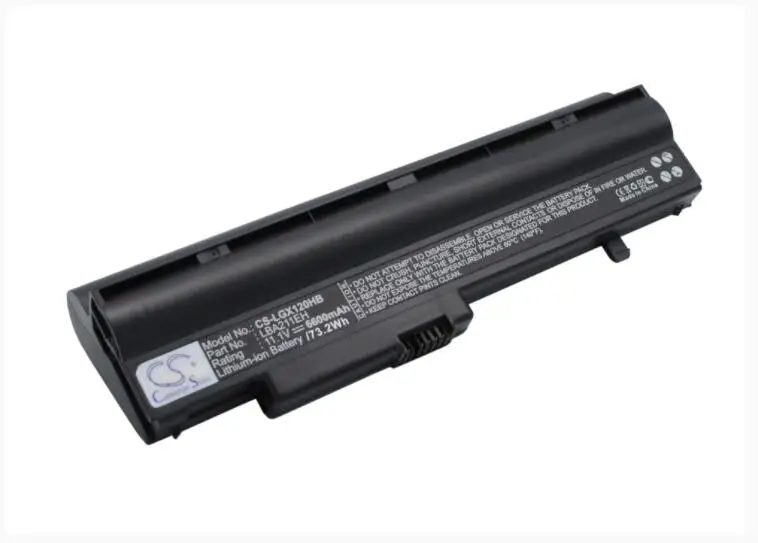 Cameron Sino 6600mAh battery for LG X120 X120-G H L L.C7B1A9 L.C7L1A9 N X130 X130 10