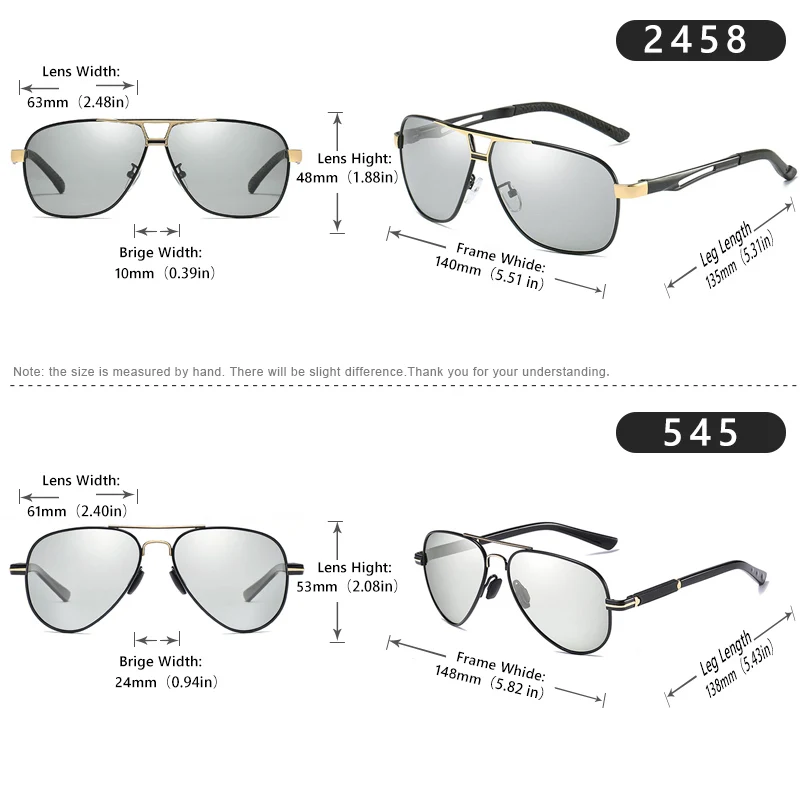 LIOUMO Aviation Sunglasses Men Polarized Anti-Glare Driving Photochromic Sun glasses Women UV400 oculos de sol masculino