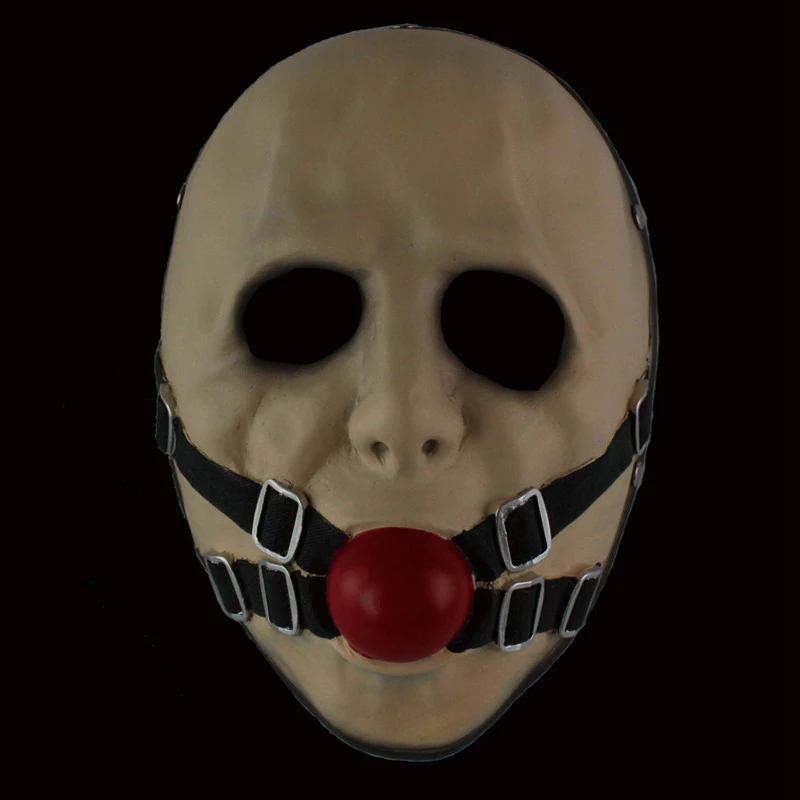 

Halloween Masquerade Party Horror Mask Collector Edition Harvest Day 2 Series Appeal Resin Masks Horror Red Ball Party Props