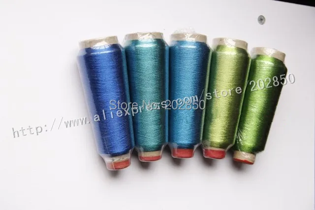 Embroidery Metallic Sewing Threads,Different Colours Available,Also For DIY Hand Cross Stitch ,50Pcs/Lot,Great Quality