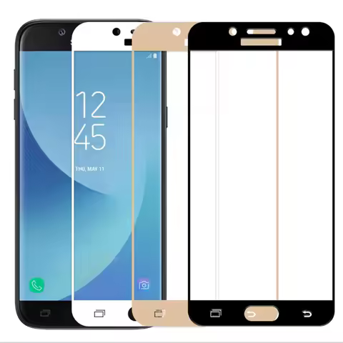 For Samsung Galaxy J5 2017 Tempered Glass 9H 3D Full Coverage Curved Explosion-proof Screen Protector Film For J5 Pro J530 J530F