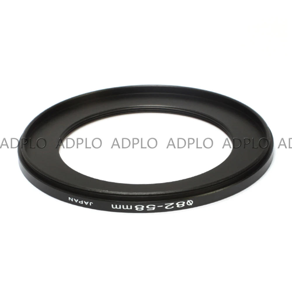 Anillo adaptador para filtro de 82-58mm 82mm a 58mm
