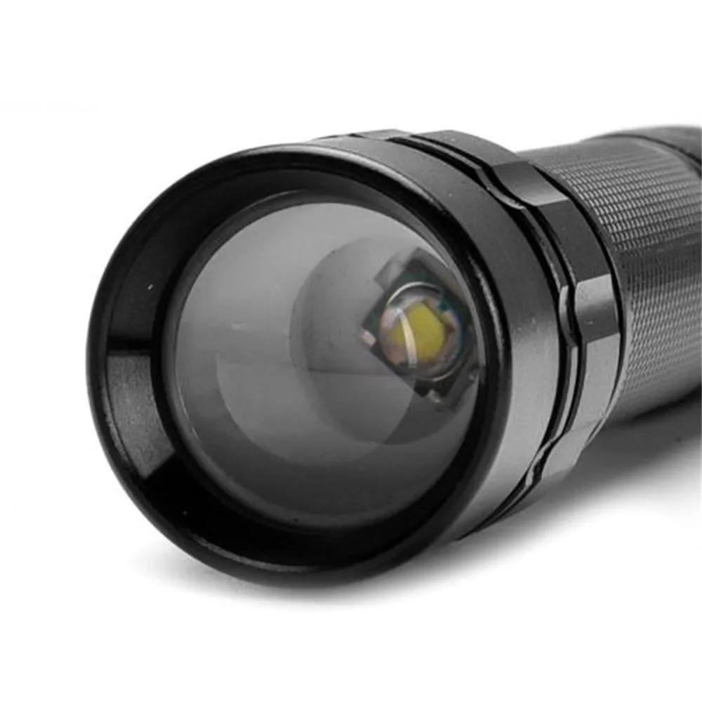 Portable  Bright LED Flash Light 3000Lumen 3Modes XPE Q5 LED 18650 Battery Waterproof Flashlight Focus Lamp