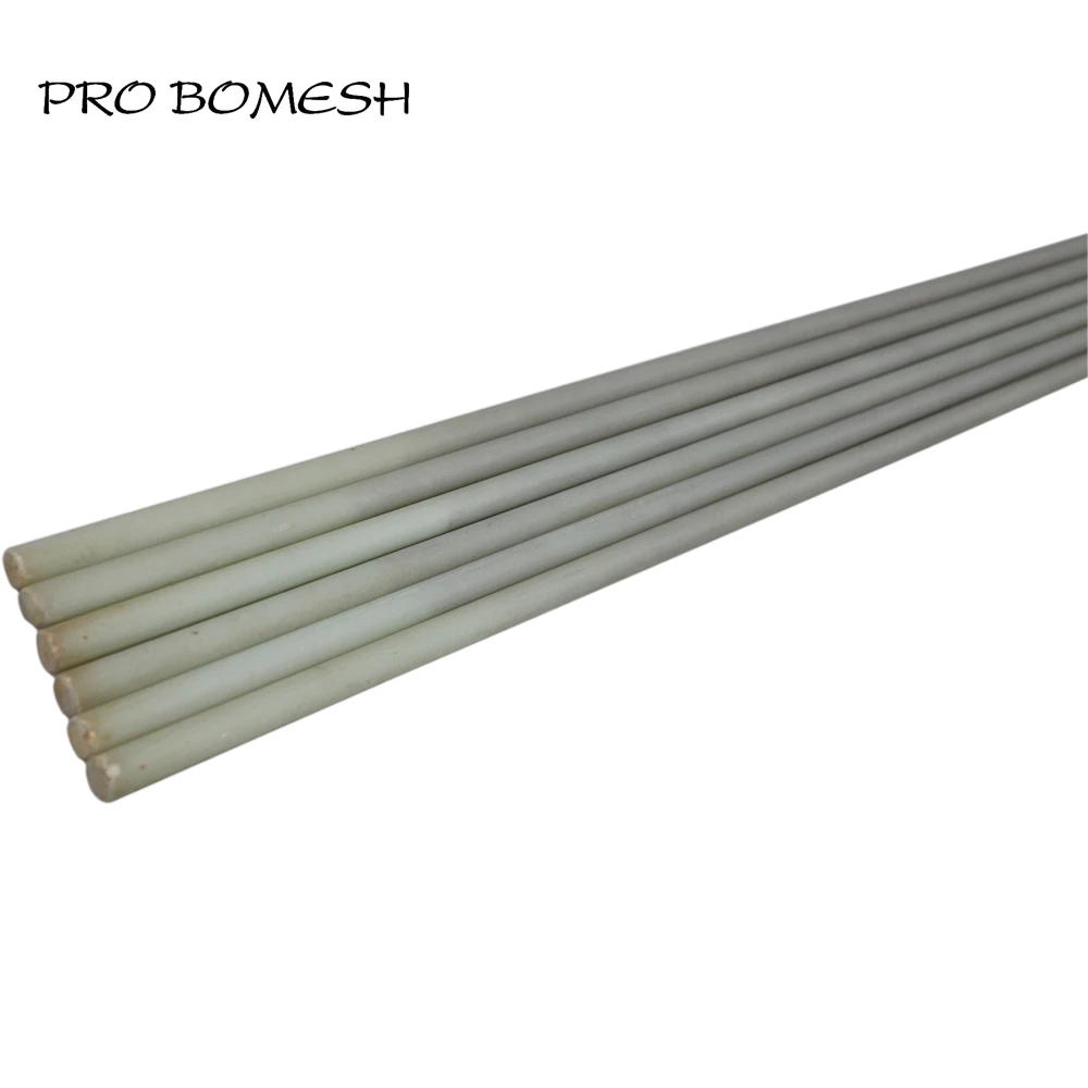 Pro Bomesh 2PCS/Lot 1.98M 122g 1 Section Solid Fiber Glass Bream Fishing Rod Blank DIY Rod Building Repair