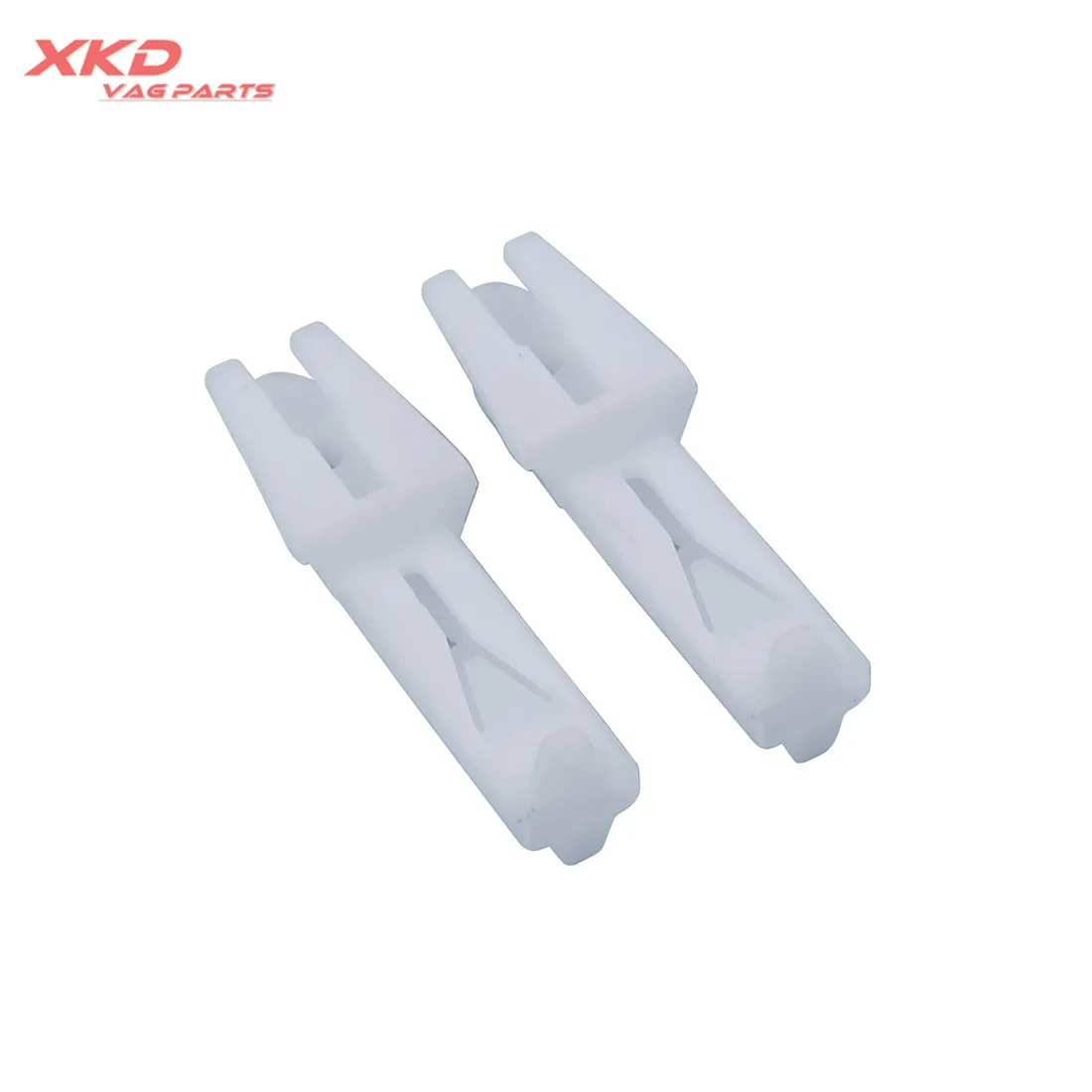 2pcs Front Door Latch Lock Clip Fit For V-W Golf J etta Passat Quantum 321837080 357837083 357837084