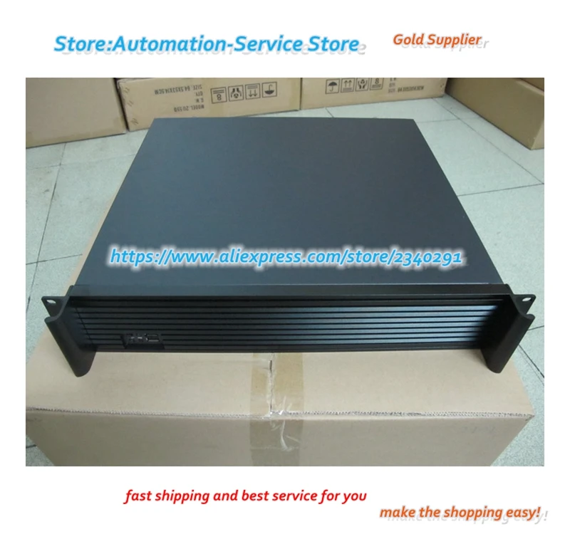 

TOP2U400L Server Case 2U Case Aluminum Panel Hard Bits Disk