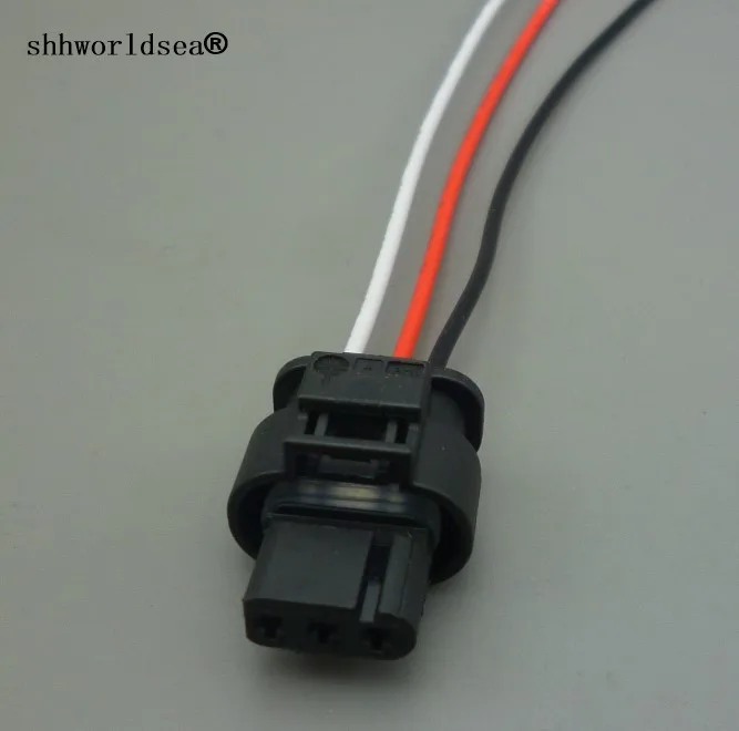 

Shhworldsea 1pcs 3C0973203 For VW Jetta Touareg For Audi A3 Q7 2008 2009 2010 Flat Housing Connector Plug Wiring Harness