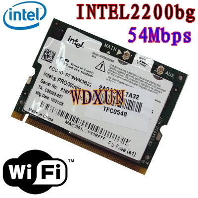 

intel 2200BG wifi 54Mbps mini PCI WLAN wifi card