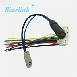 CAR RADIO WIRING HARNESS CD STEREO WIRE RADIO ANTENNA ADAPTER FOR NISSAN LIVINA TIIDA