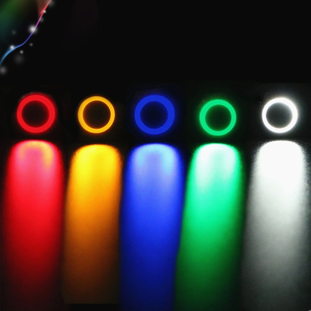 3V 5V 12V 24V 48V 220V LED Locking 16mm Waterproof Oxidation Black Metal Push Button Switch maintained Latching push button - Image 2