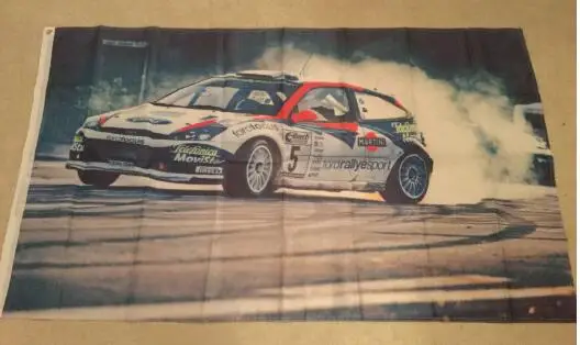 Colin McRae Flag banner flag 90x150cm custom digital print with 100D Polyester fan banner