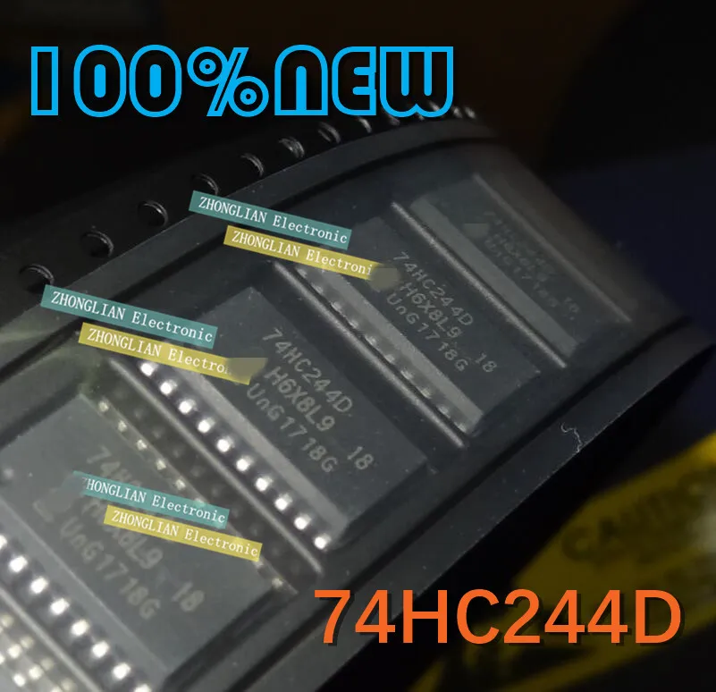 

100 шт./лот 74HC244 74HC244D MM74HC244WM 7,2 мм SOP20 новый оригинальный