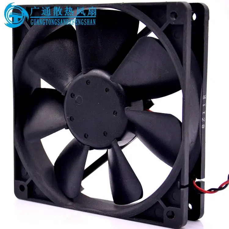 2pcs Sensflow WFC1212B 12cm 12025 12CM silence cooling fan