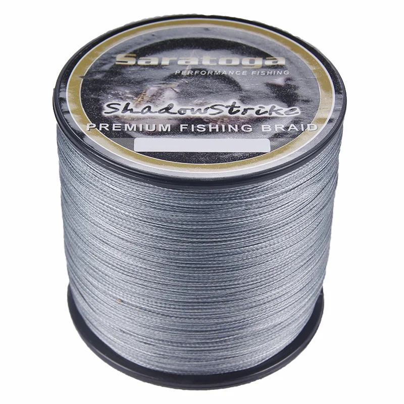 Saratoga 8 Strands 100% PE Braided Fishing Line Multifiament Fishing Wire 300m/330yard 6LB 30LB 40LB 60LB 80LB 100LB 200LB 300LB