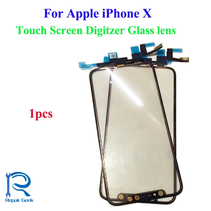 

Touch Screen Digitizer For Apple iPhone X High Quality Outer Touch Screen Glass Lens Replacement Parts