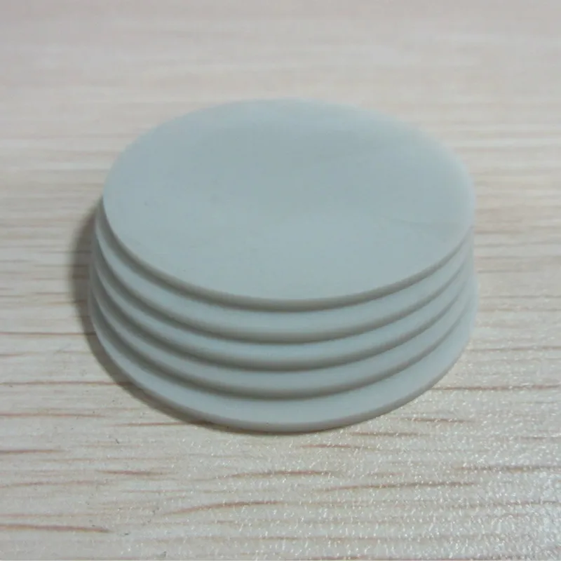 Round Ceramic Piece Aluminum Nitride Ceramic Piece Diameter 45mm*2mm Ceramic Piece Custom Ceramic Piece