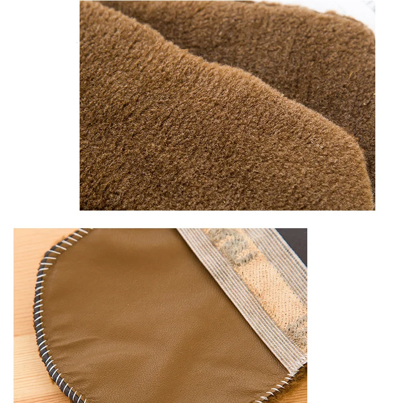1 Pcs Fashion Soft Wool Plush Suede Shoes Cleaner  Polishing Shoe Care Brush Shoe Gloves Wipe Shoes Mitt