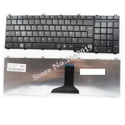 French laptop keyboard For toshiba for Satellite C650 C655 C655D C660 C670 L650 L655 L670 L675 L750 L755 l755d Black FR