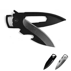 Multifunctional EDC Knife Outdoor Self defense Mini Keychain Multi Tool Key Pocket Letter Camp Pare Peeler Peel Parcel Open