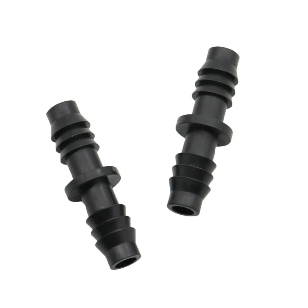 3/8 Inch Hose Straight Connector Water Pipe Connector for Garden Drip Irrigation 8/11mm Hose Tubing Fitting 10 Pcs