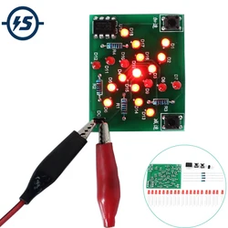 Kit de molino de viento de construcción de diseño electrónico, DC 5V, divertido DIY para practicar velocidad ajustable, MCU para soldadura electrónica